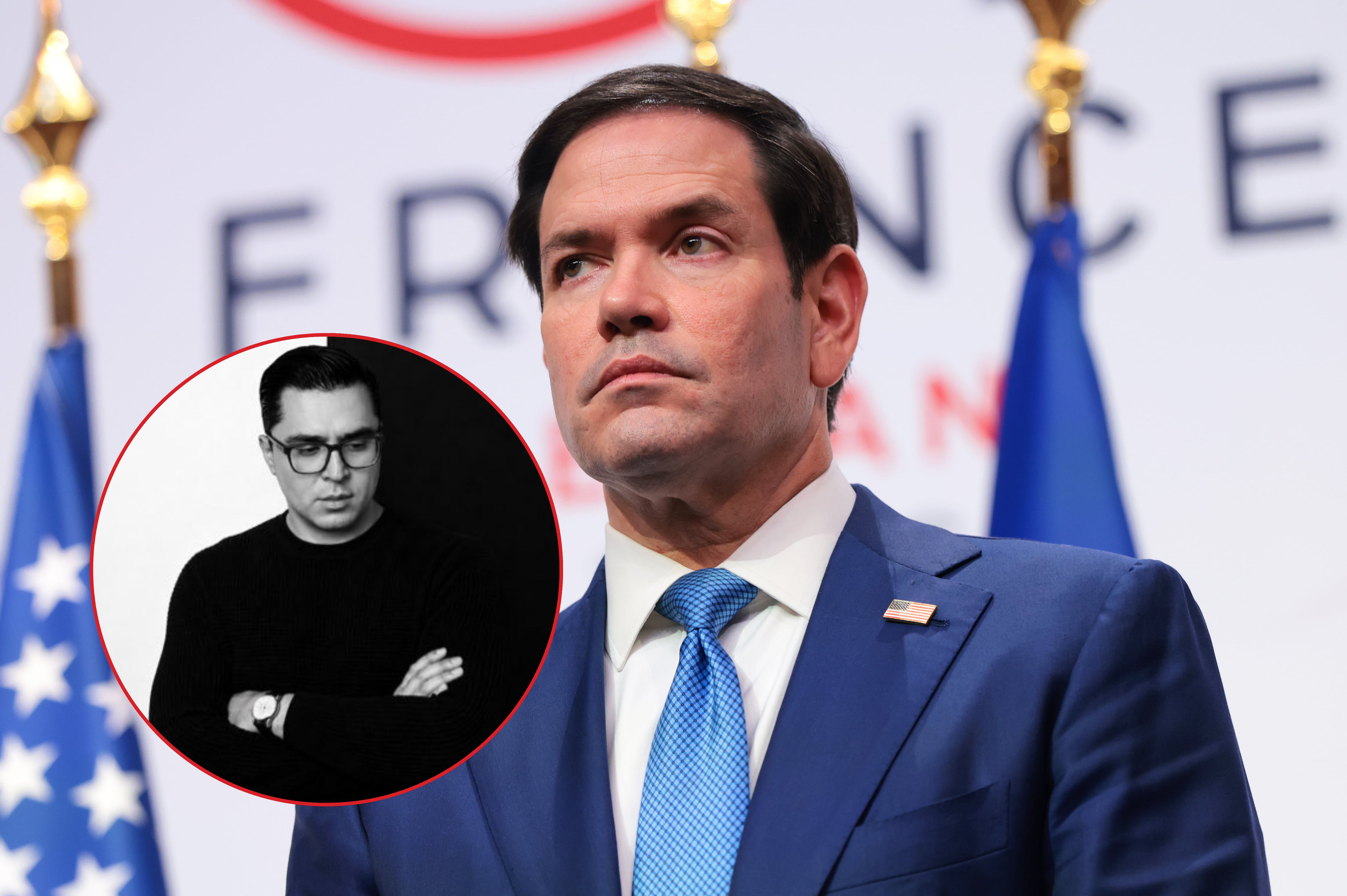Imagen de referencia. Marco Rubio en reunión de la agrupación G7 en Francia: Getty Images / Beto Coral: Redes sociales.