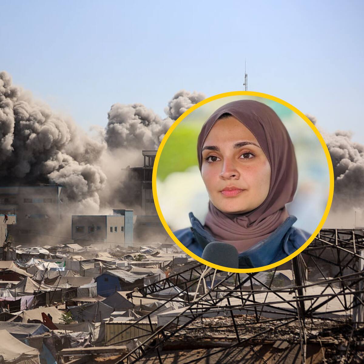 “Cuando Israel bombardea edificios de más de 15 pisos, usa misiles pesados”: corresponsal W en Gaza