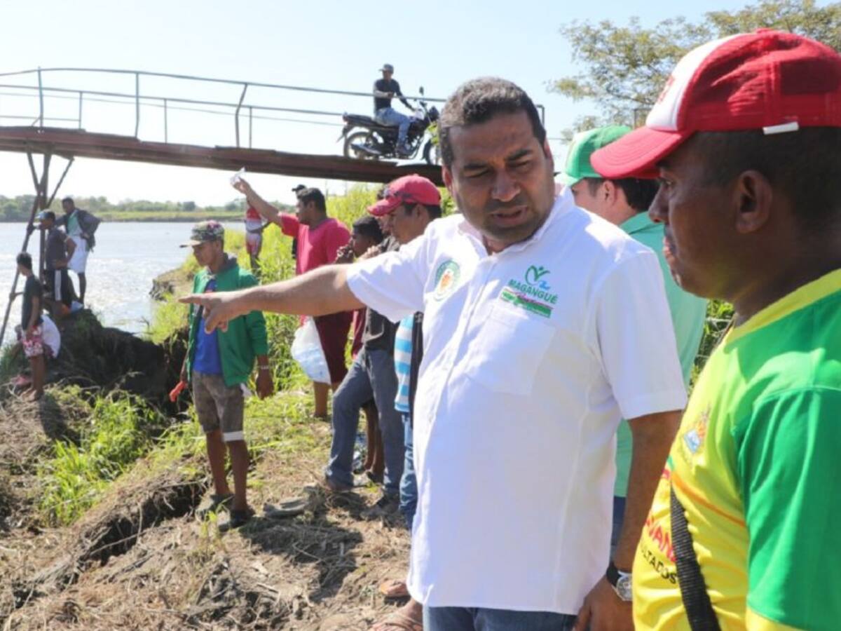 Alcaldía de Magangué toma medidas frente a mal estado del puente El Chorro