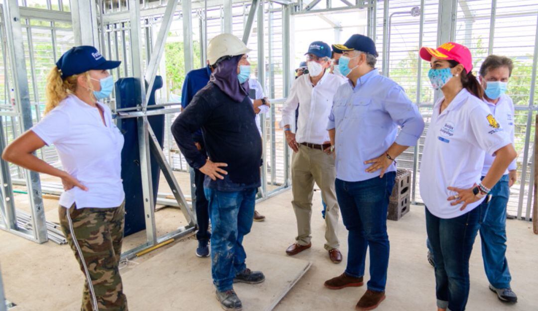 El presidente Iván Duque adelantó una visita a San Andrés