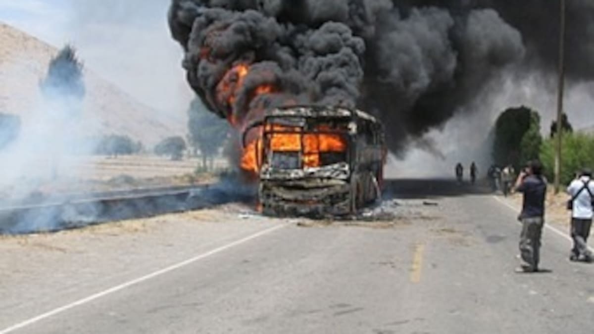 Pérdidas por $10 mil millones y 135 vehículos quemados reporta Asotrans