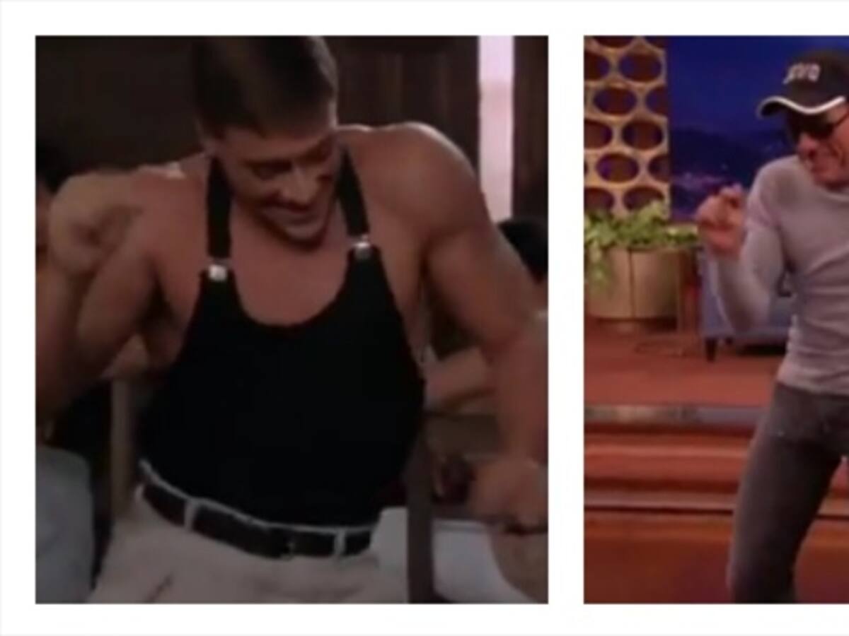 Jean-Claude Van Damme revive el baile de la película Kickboxer