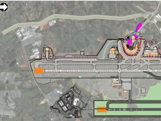 Aeropuerto de Rionegro tendrá segunda pista en el año 2040