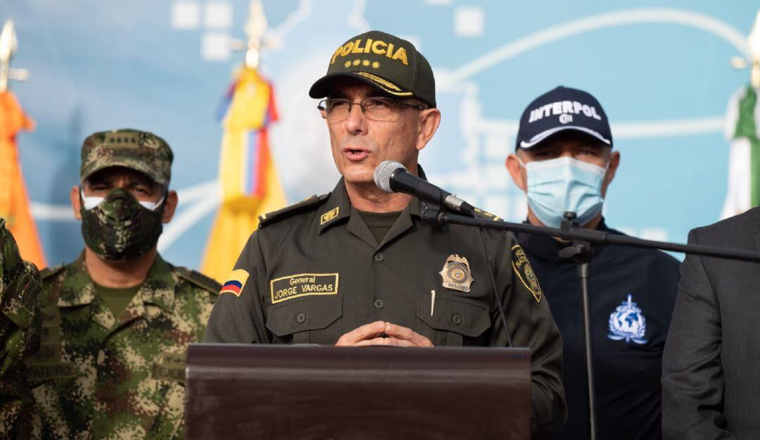 Director de la Policía, general Jorge Luis Vargas.