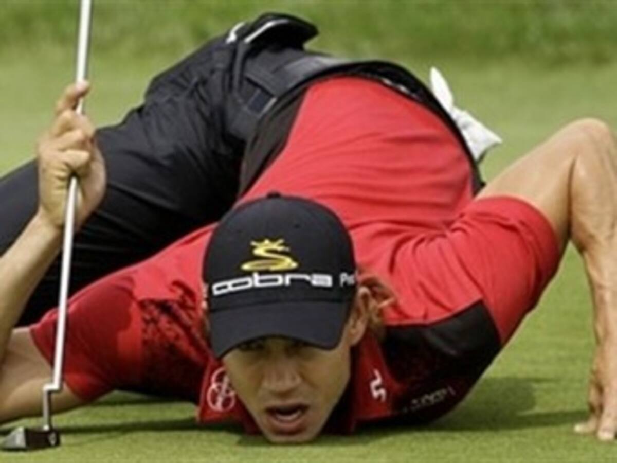Aceptable debut para Camilo Villegas en el Deutsch Bank de Golf