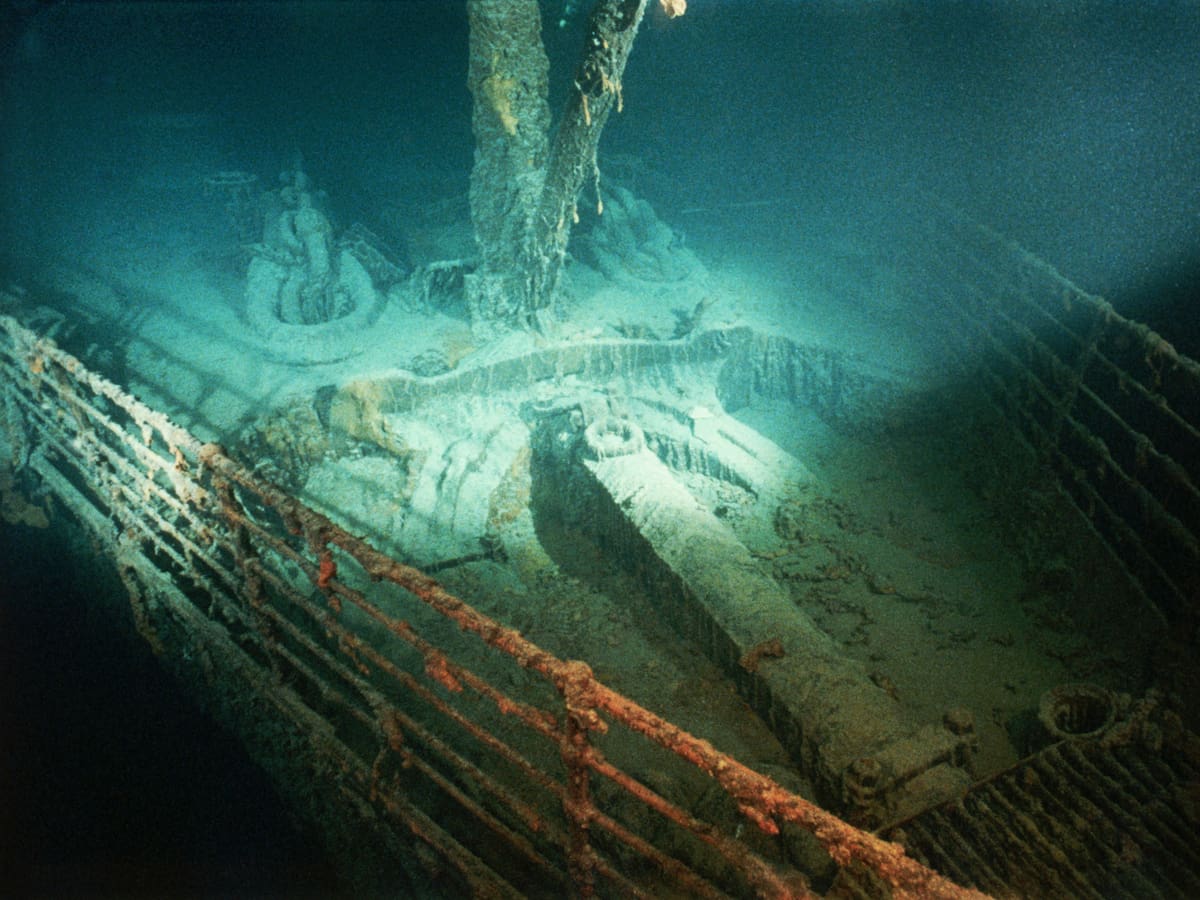 Video: revelan material inédito de los restos del Titanic grabado en 1986