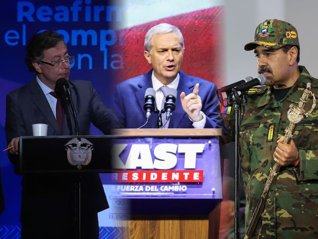 El presidente electo de Chile, José Antonio Kast, dijo que no le importan los comentarios de Nicolás Maduro o Gustavo Petro que lo vinculan con el nazismo.
(Foto: Caracol Radio / Getty)