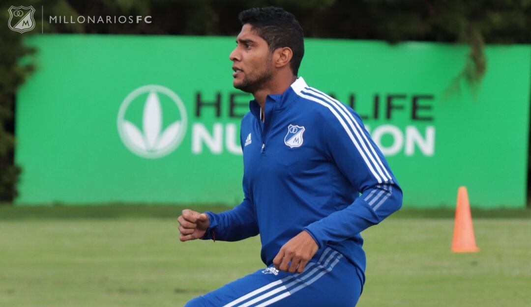 Luis Carlos Ruíz comenzó pretemporada con Millonarios esta semana.