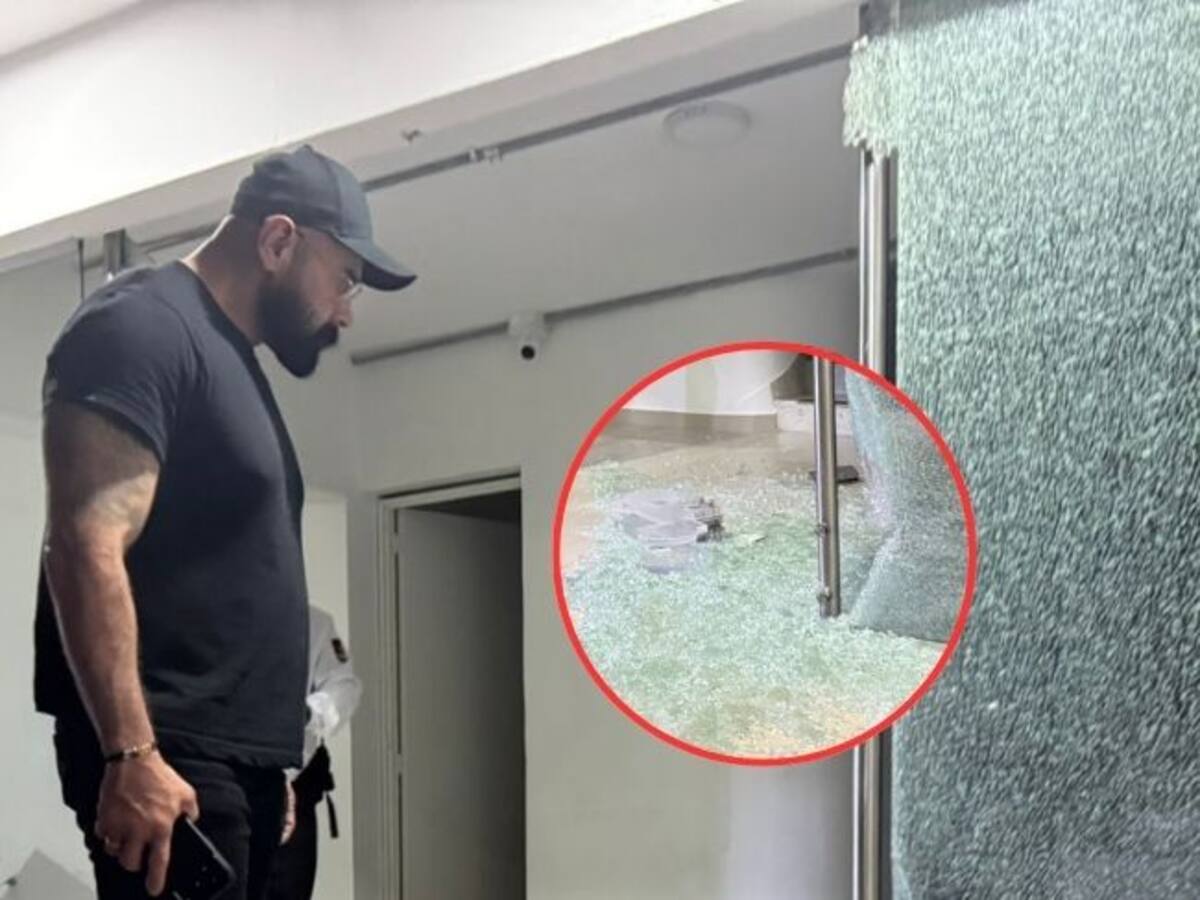 Denuncian vandalismo y ataque contra sede de Carlos Bueno candidato a la Alcaldía de Bucaramanga