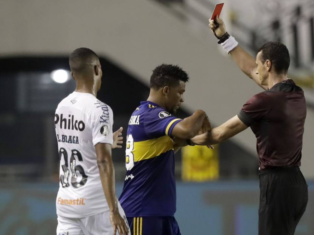 Frank Fabra, sancionado tres fechas por la Conmebol