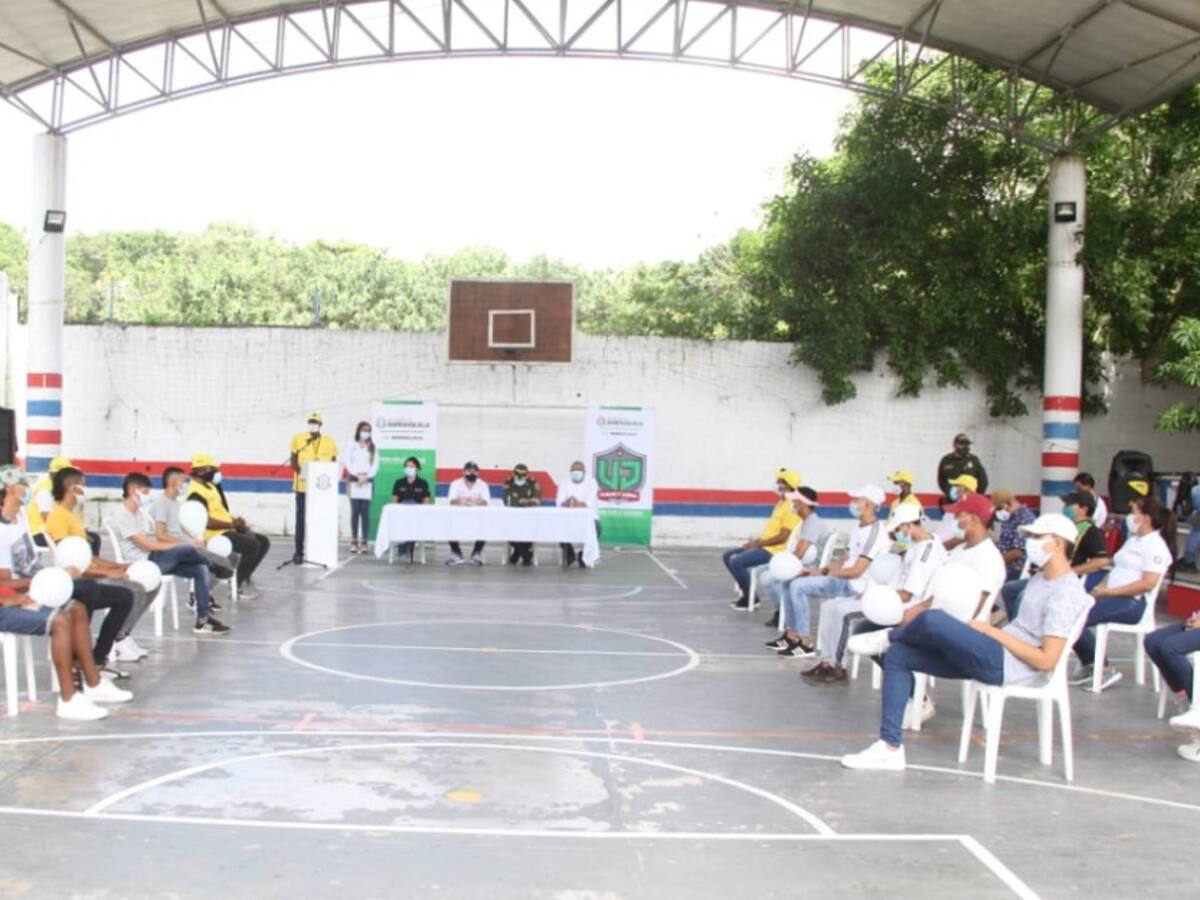 150 jóvenes de cuatro barrios de Barranquilla ponen fin a sus conflictos