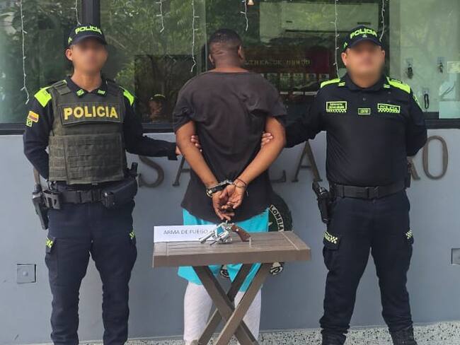 En el barrio Lo Amador, capturado alias “Cirilo”, presunto delincuente con un revólver calibre 38