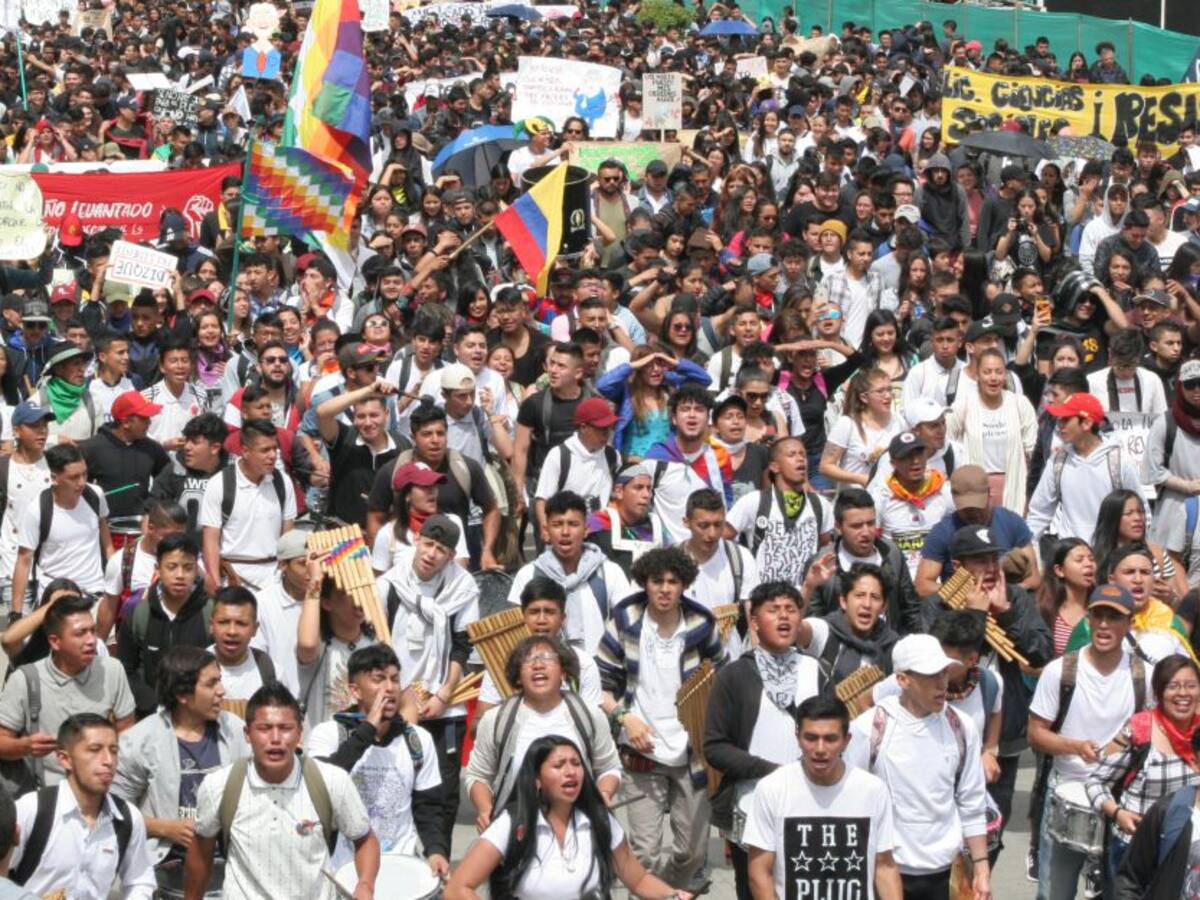 Pacíficamente se cumplió protesta en Pasto