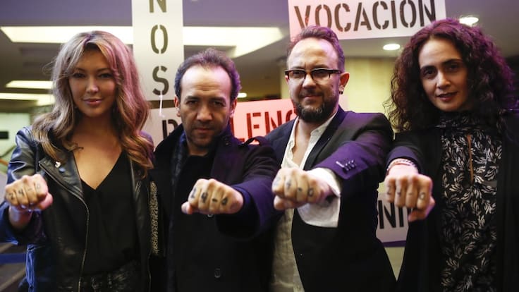 En Bogotá, matrimonio con Escopetarra, paz y reconciliación