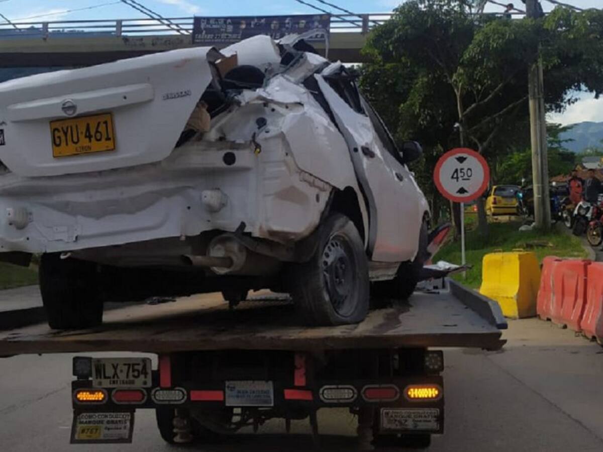 Dos universitarios mueren en accidente en Piedecuesta