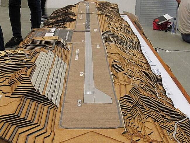 Maqueta del Aeropuerto del Café