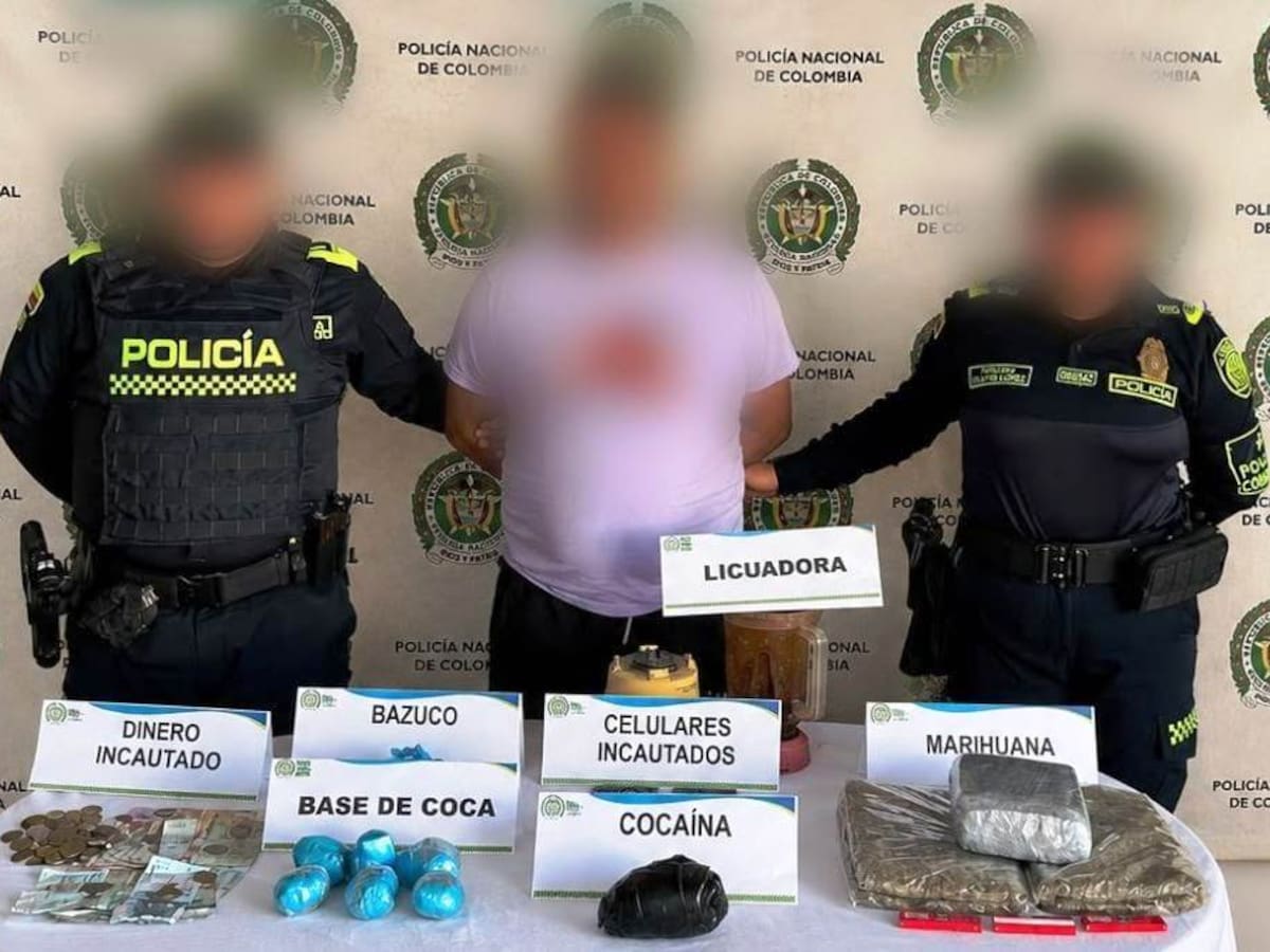 Capturado hombre que vendía droga a domicilio en Villanueva, Bolívar
