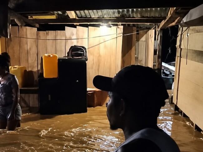Creciente del río Saija afectó a más de 100 familias en zona rural de Timbiquí, Cauca
