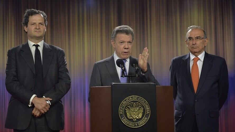 El presidente Juan Manuel Santos dio tres razones por las cuales no se firmó el proceso paz el pasado 23 de marzo. Foto: Colprensa