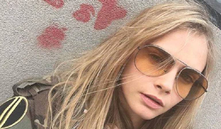 Cara Delevingne, de 23 años, es una reconocida modelo británica. 