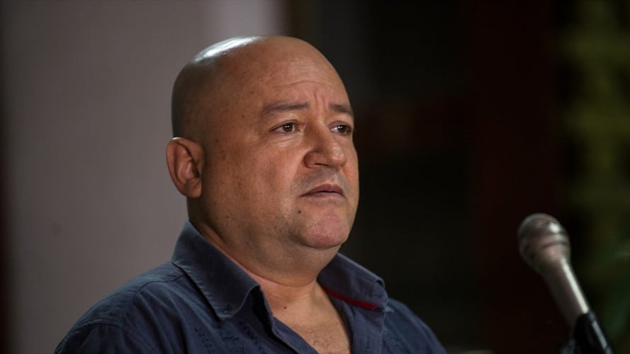 Carlos Antonio Lozada, integrante de la dirección nacional de las Farc. Foto: Getty Images