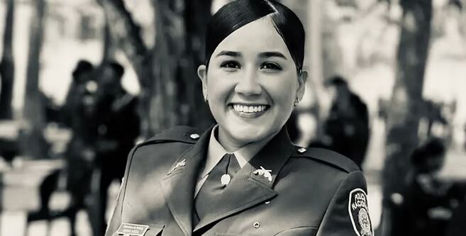 María Alejandra Vieda, patrullera asesinada en Valdivia. Foto: Cortesía.