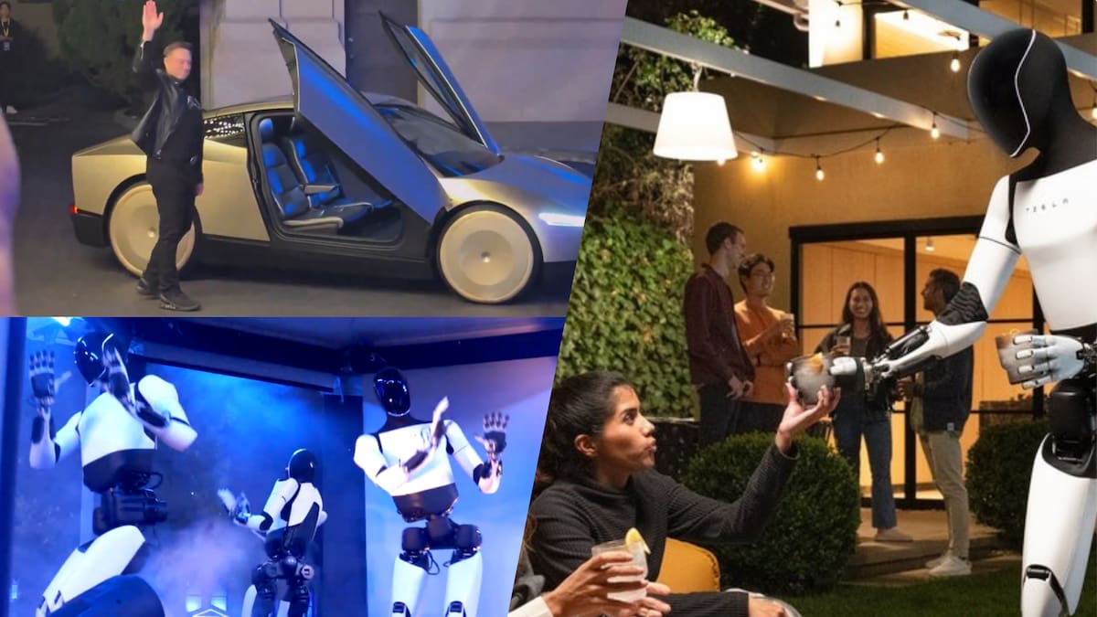 Musk presenta el ‘robotaxi’ y los ‘mayordomos del futuro’