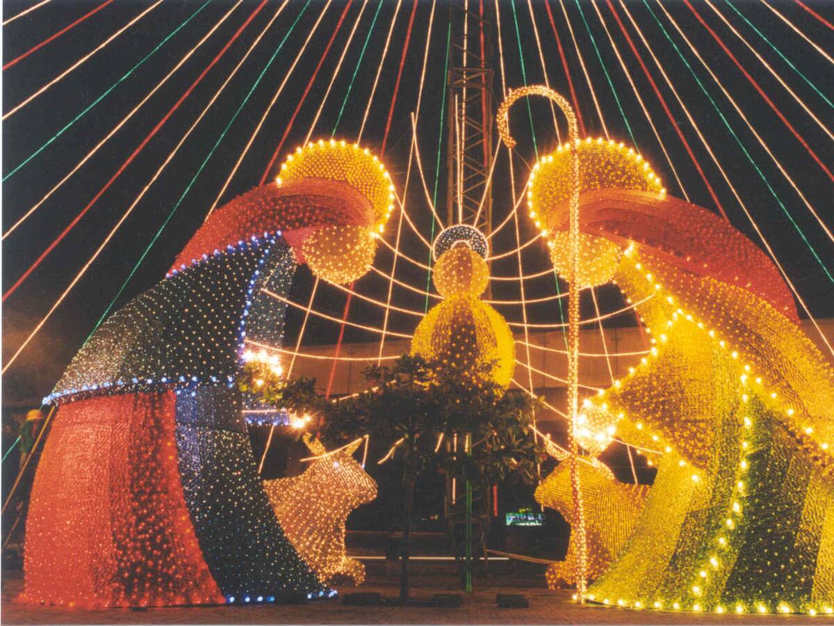 Pesebre gigante en Medellín participará en los récords Guinness ¿dónde está ubicado?