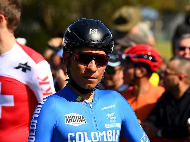 Nairo Quitana representó una vez más a Colombia en el Mundial de Ciclismo.