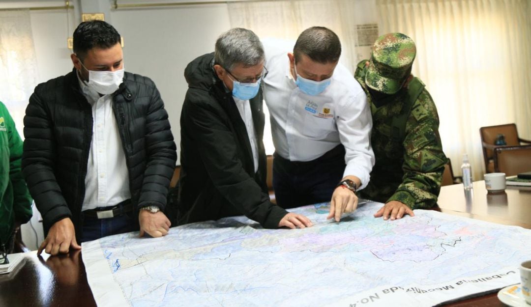 Consejo de seguridad en Sonsón, Antioquia.