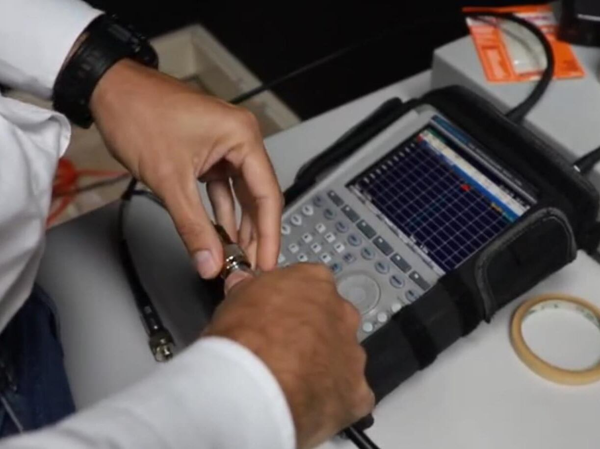 Dispositivo para la detección temprana de cáncer. Cortesía: Alcaldía de Medellín.