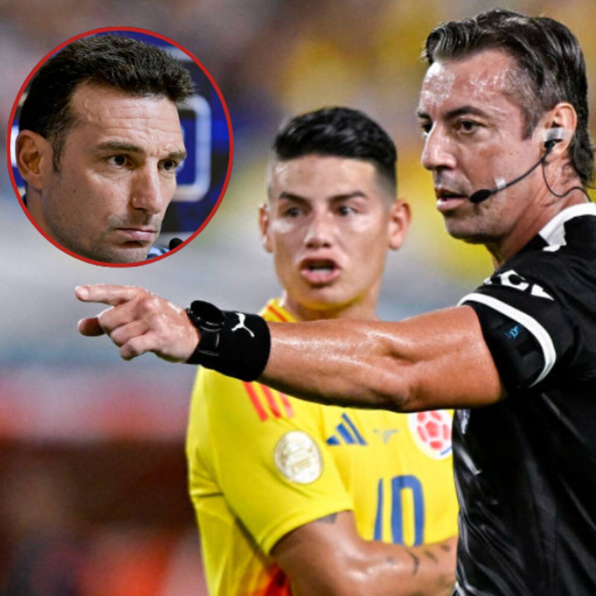 Scaloni le respondió a James Rodríguez tras polémicas declaraciones sobre final de Copa América