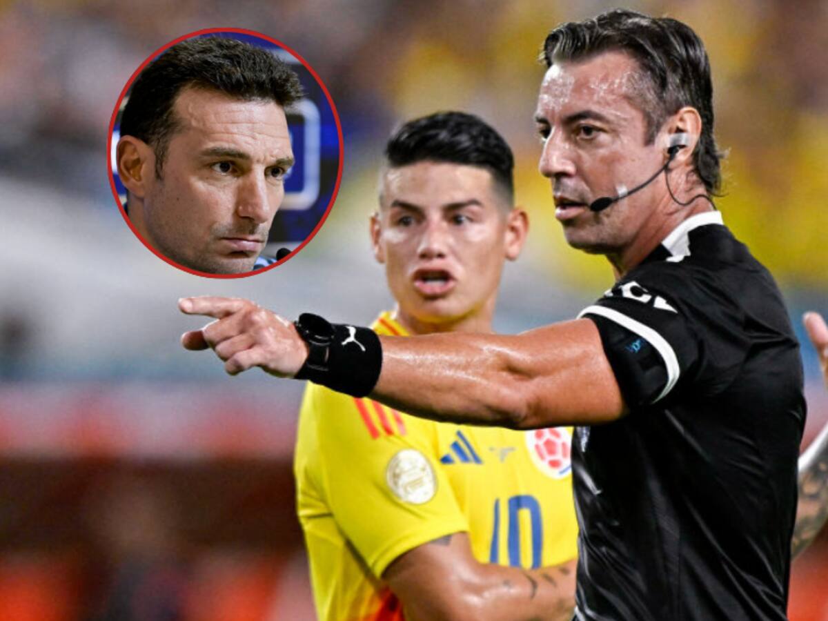 Scaloni le respondió a James Rodríguez tras polémicas declaraciones sobre final de Copa América