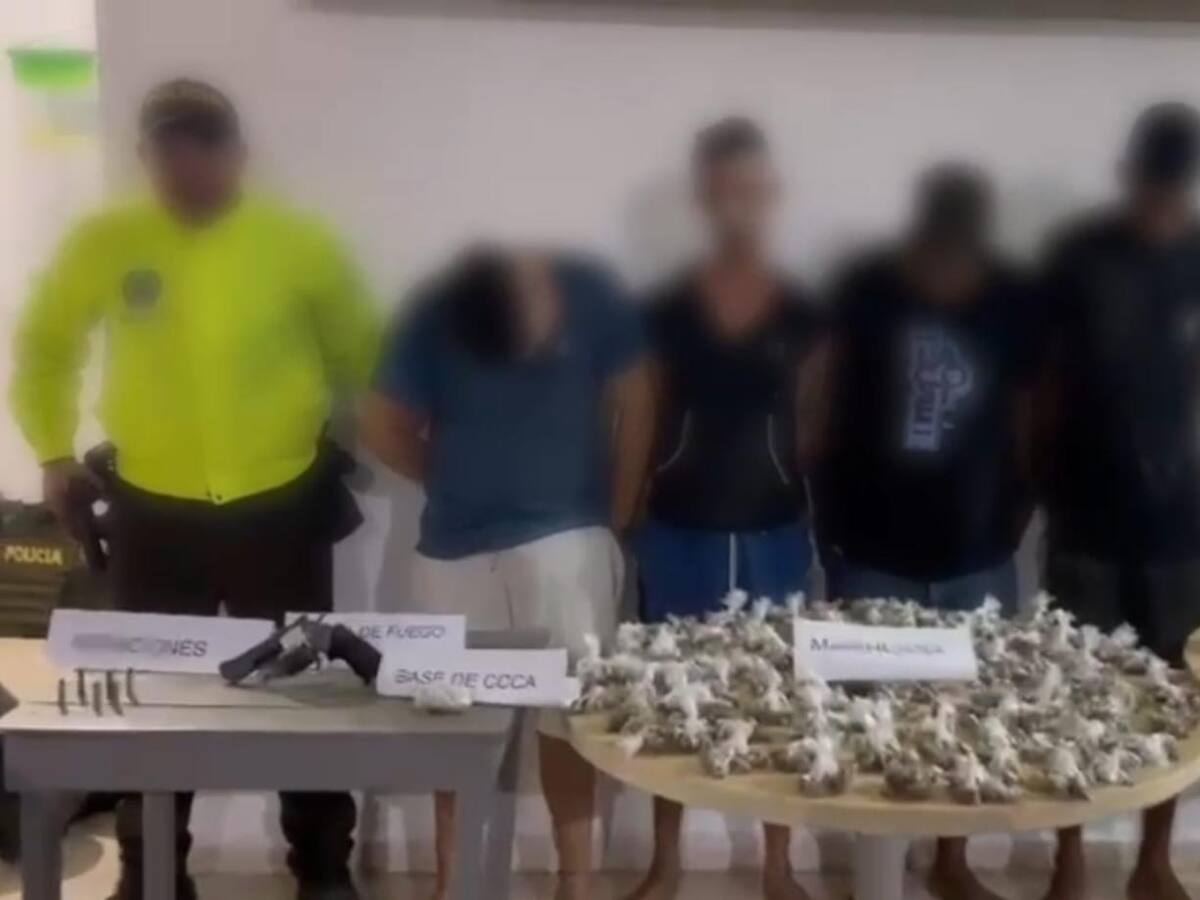 Capturaron a cuatro presuntos jíbaros en el barrio El Prado de Turbaco, Bolívar