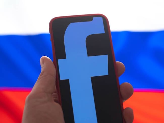 Facebook en Rusia.                      Foto: Getty 
