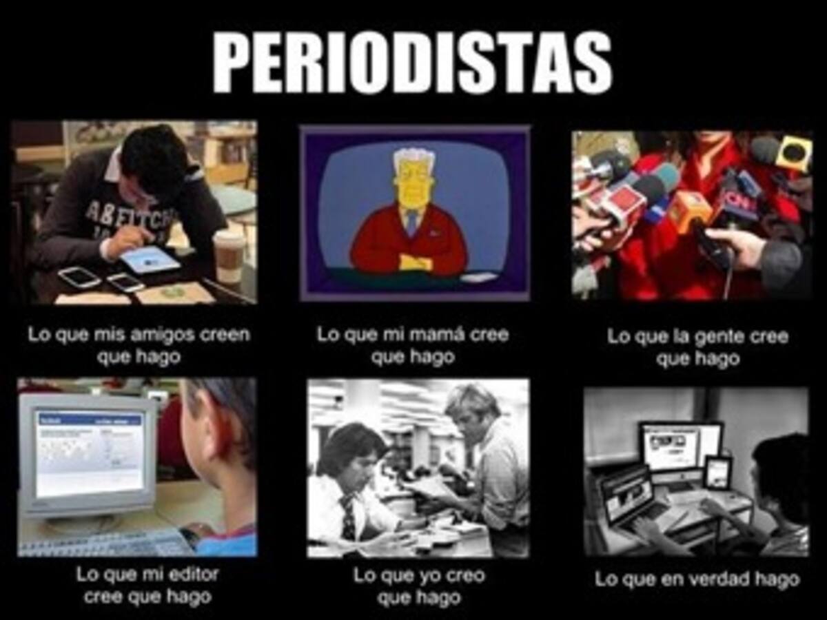 Los memes también ironizan sobre el Día del Periodista