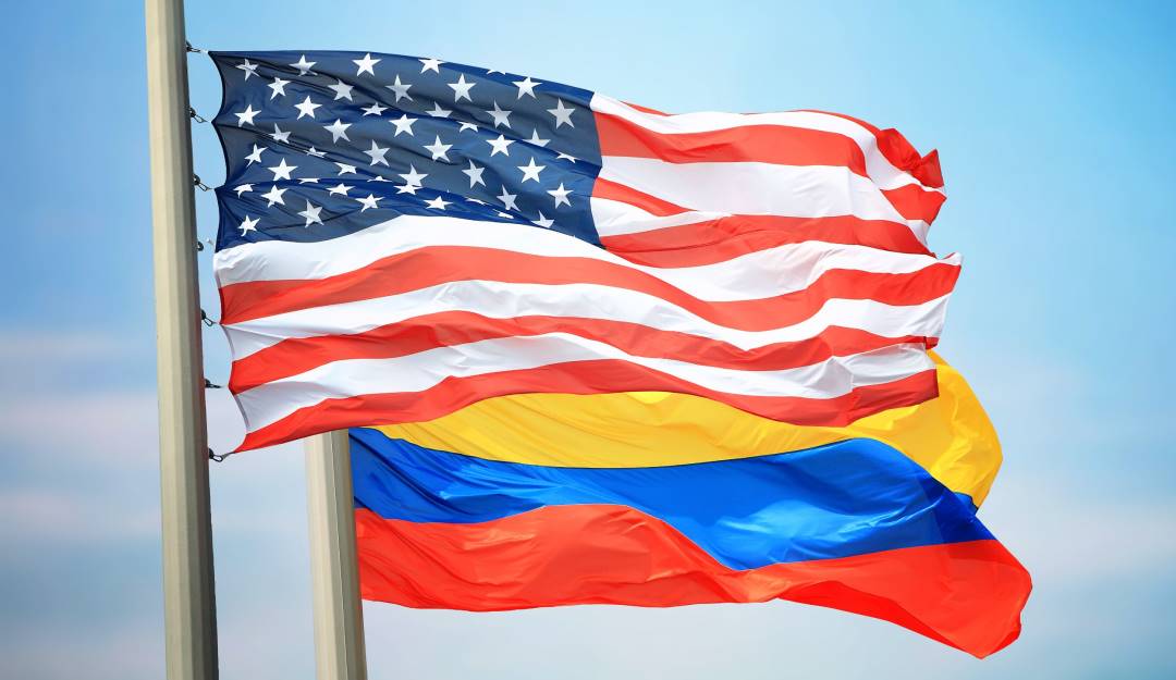 Unidad entre Estados Unidos y Colombia.              Foto: Getty 