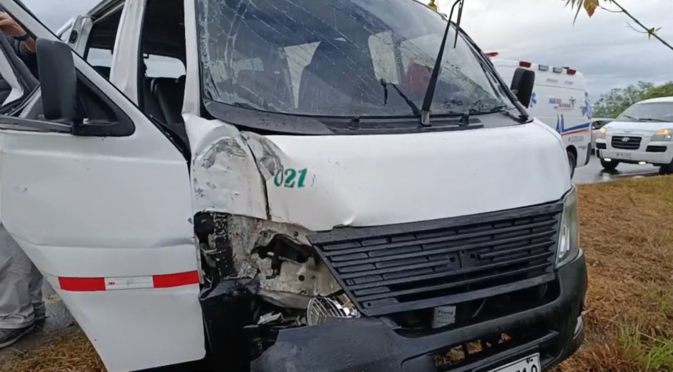 Accidente de ruta escolar en Ibagué