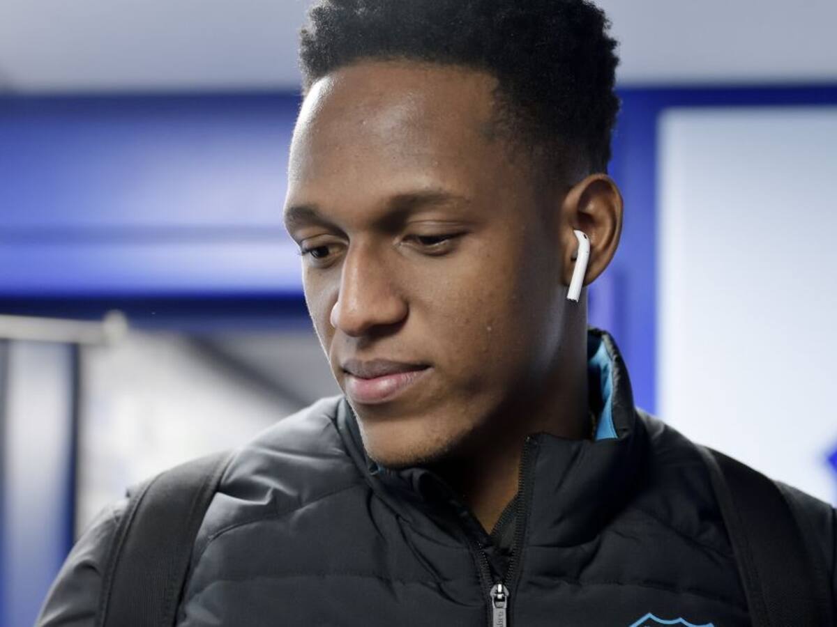 Yerry Mina jugó solo cinco minutos en victoria de Everton en Premier League