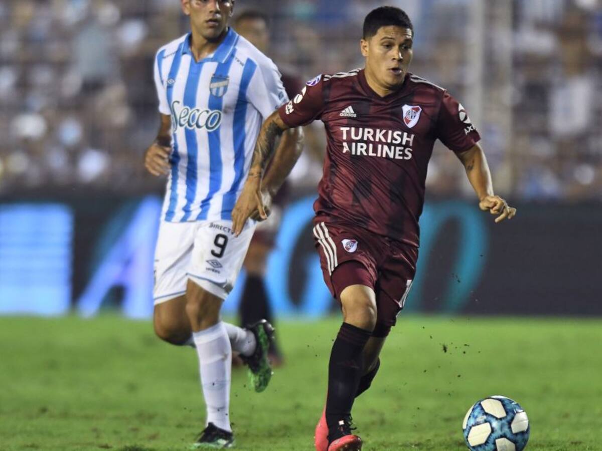 “Soy feliz. River es mi lugar en el fútbol” Juan Fernando Quintero