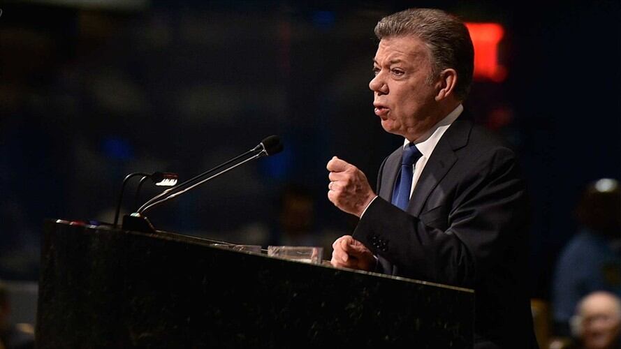 Juan Manuel Santos, presidente de Colombia. Foto: Presidencia