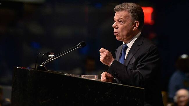 Juan Manuel Santos, presidente de Colombia. Foto: Presidencia