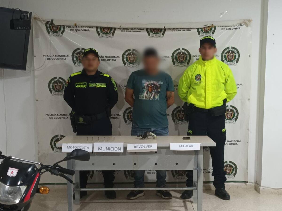 En Plato, Magdalena, la Policía capturó a presunto encargado de extorsión de las AGC