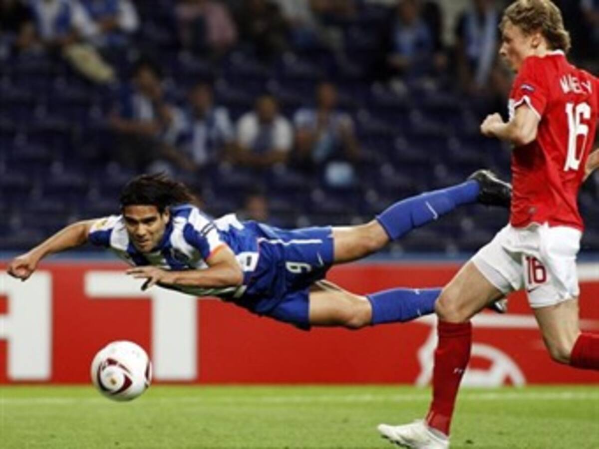 Falcao marca tripleta en goleada del Oporto 5-1 sobre el Spartak de Moscú
