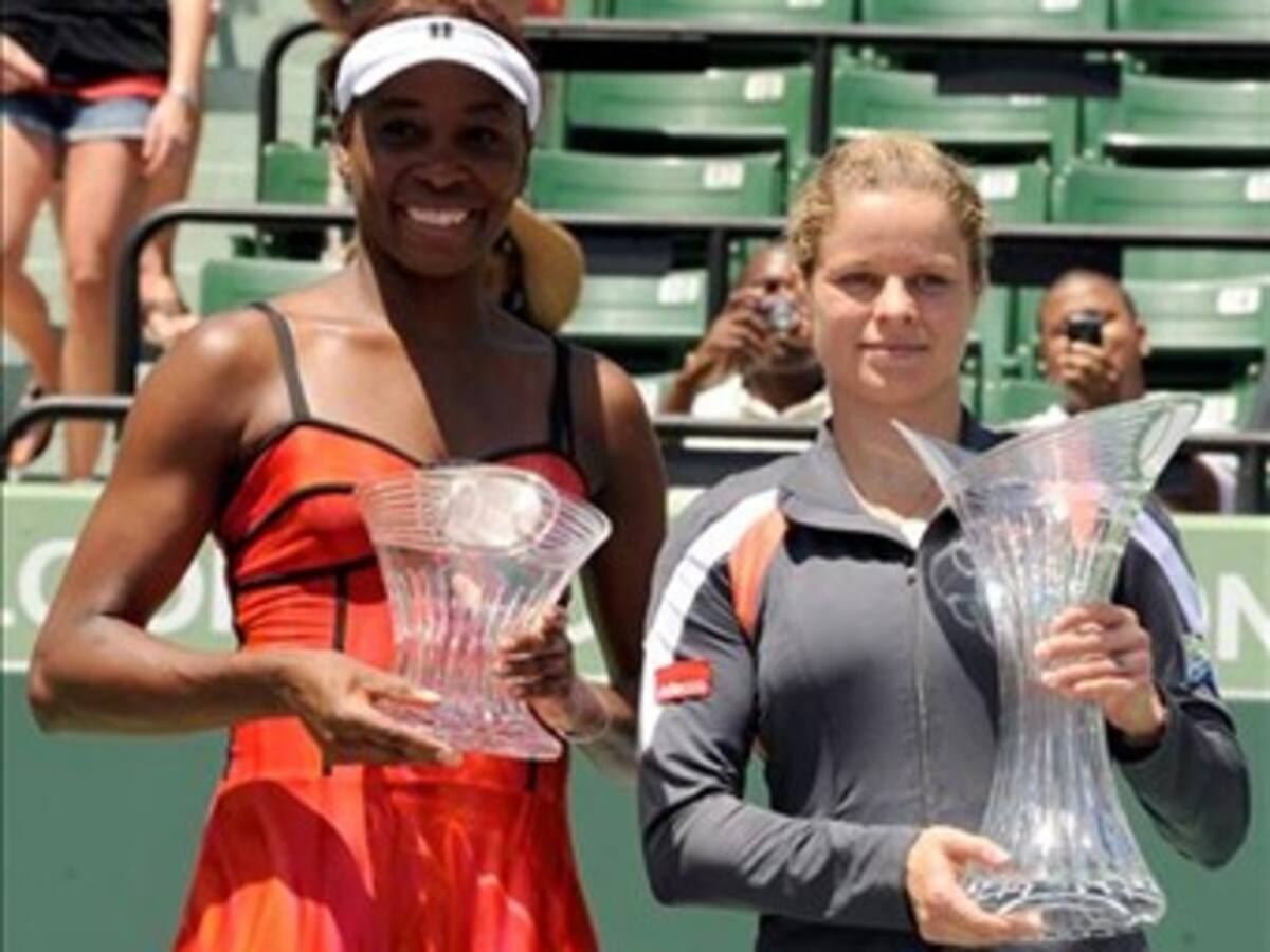 Kim Clijsters arrolló a Venus Williams en la final del Sony Ericsson