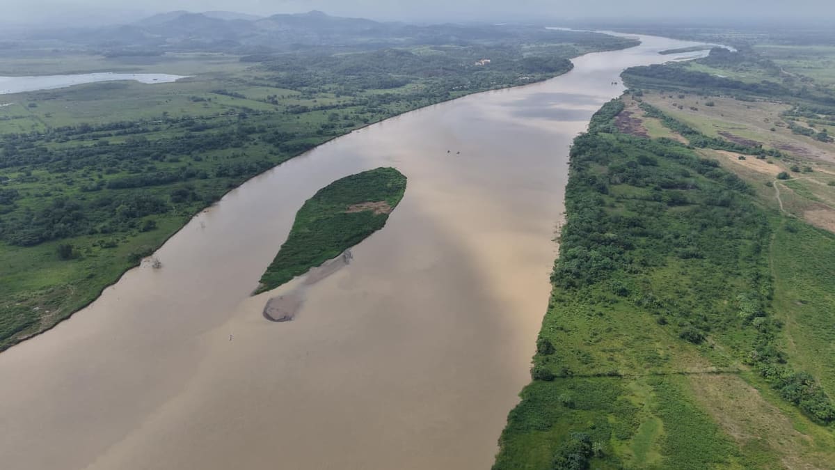 UNGRD anunció que logró desviar el 60% del caudal del río Cauca en la Mojana con obra de emergencia
