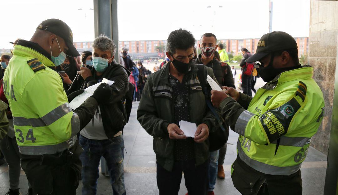 Alerta roja en Bogotá.
