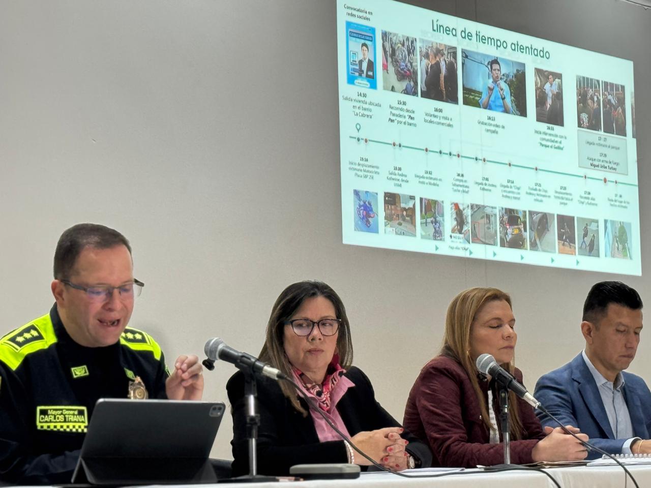 Fiscalía General sobre atentando contra Miguel Uribe Turbay