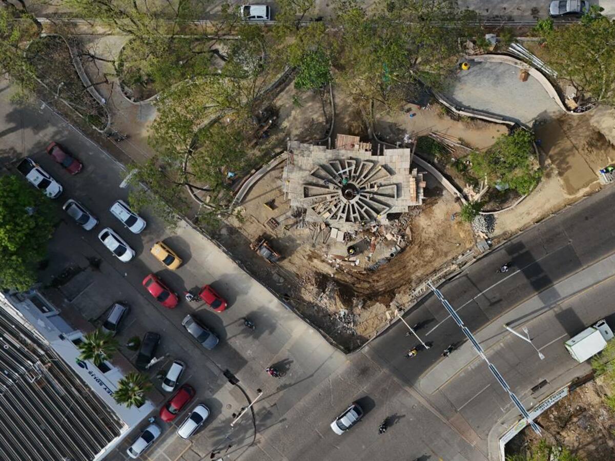 Obras en el Reloj Floral logran erradicar las inundaciones crónicas del Pie del Cerro en Cartagena