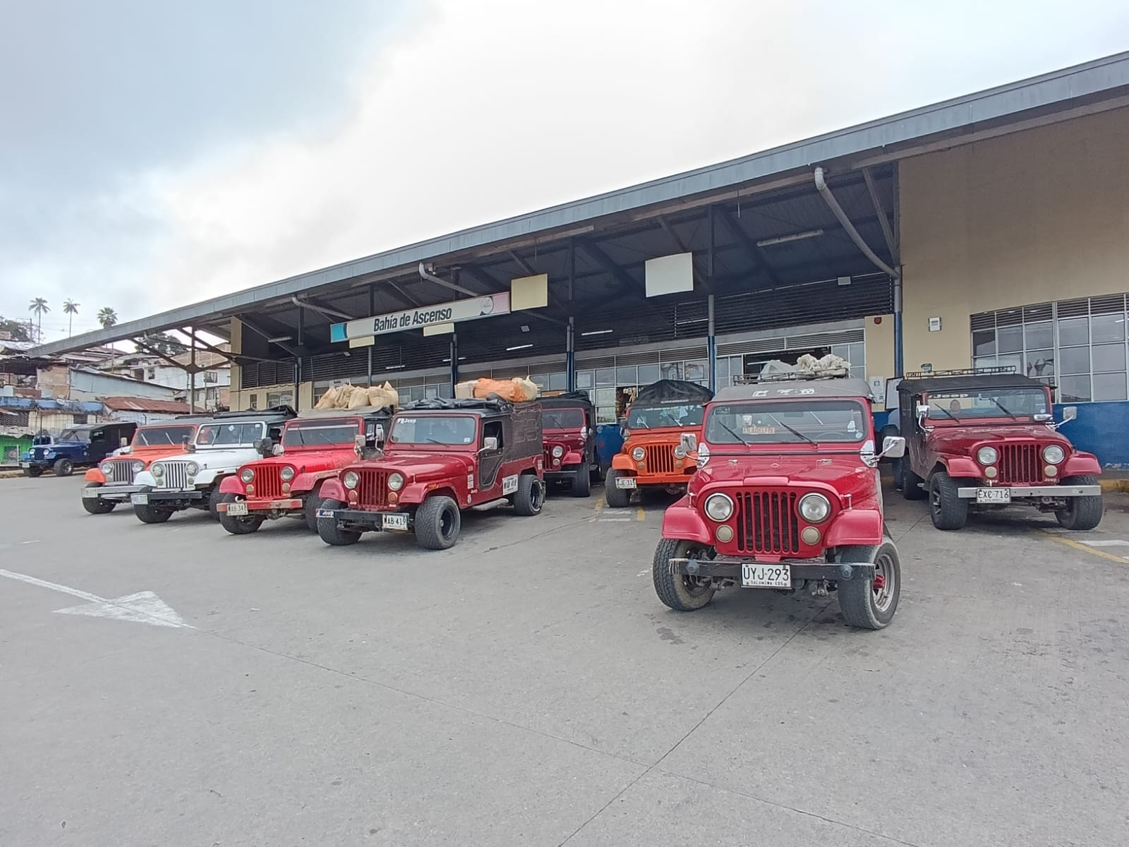Terminal mixto ubicado en el sector de la Galería en Manizales.
